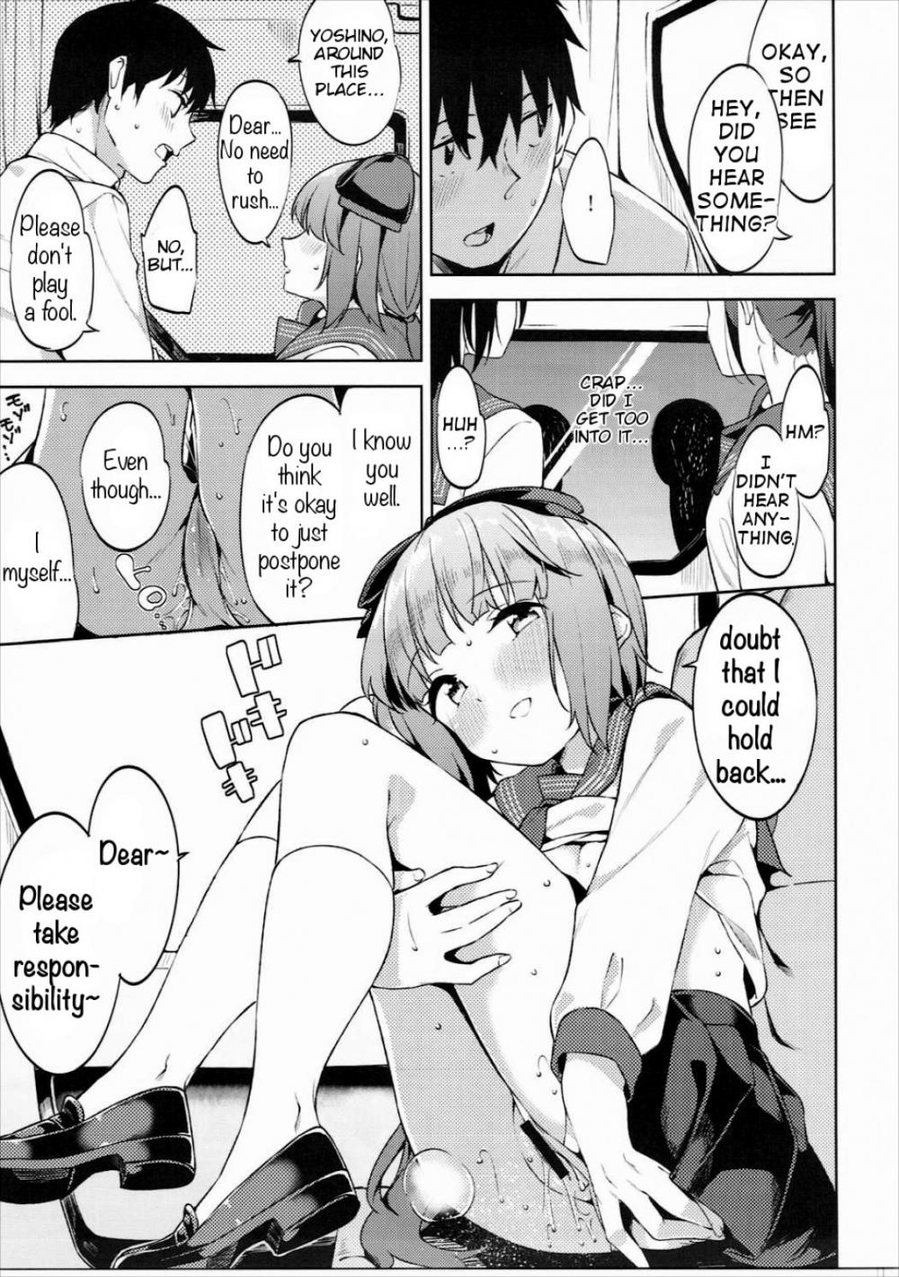 Hentai Manga Comic-Making Out and Fucking Yorita Yoshino In a Car-Read-11